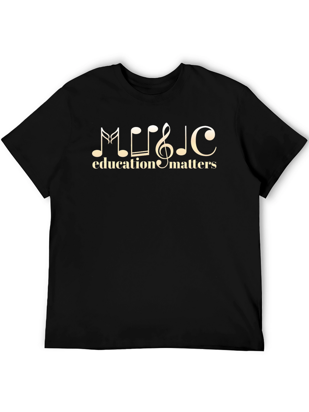 Music Education Matters Black T-Shirt