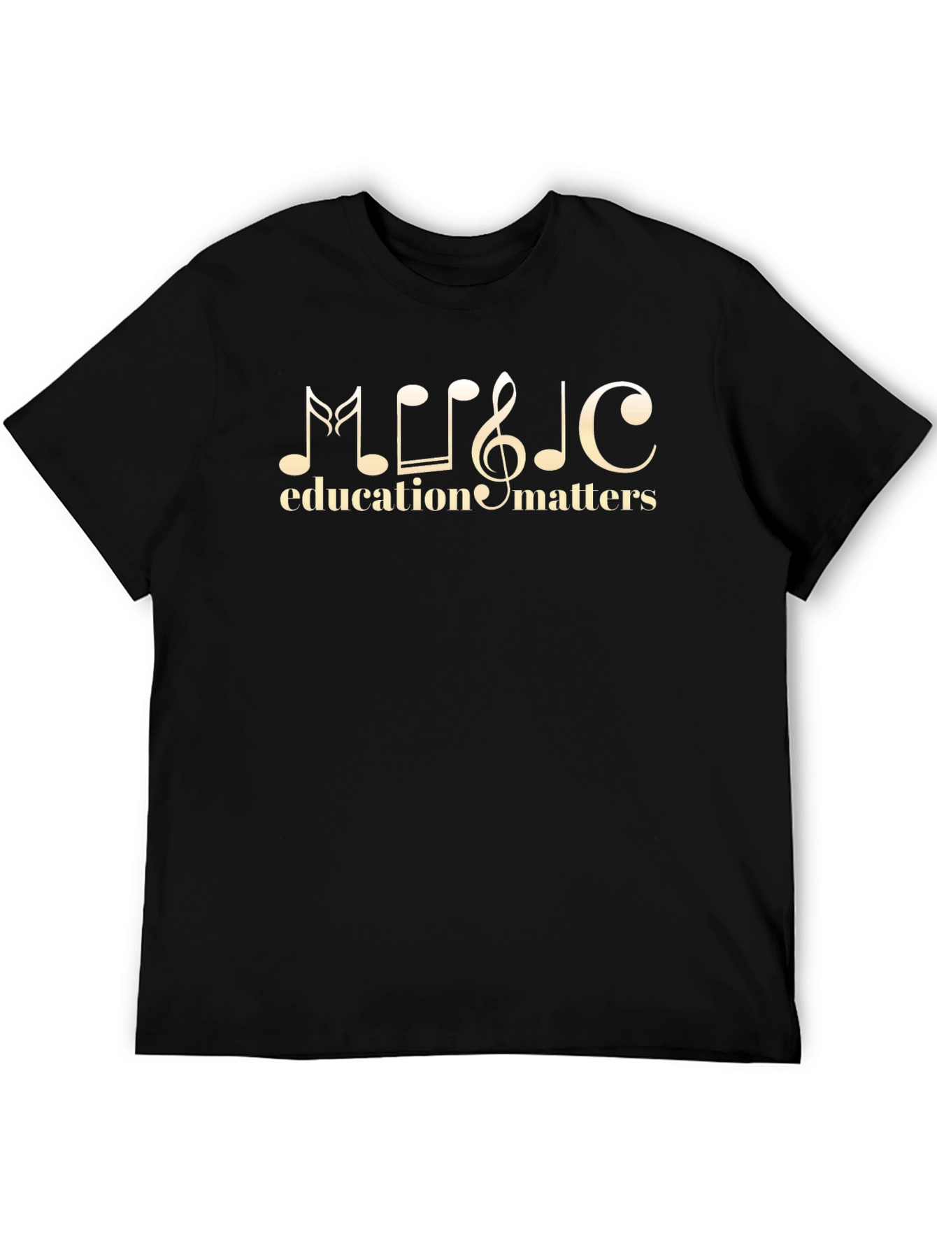 Music Education Matters Black T-Shirt