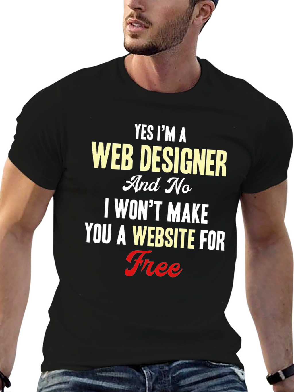 Web Designer T-Shirt: Funny Programmer Gift