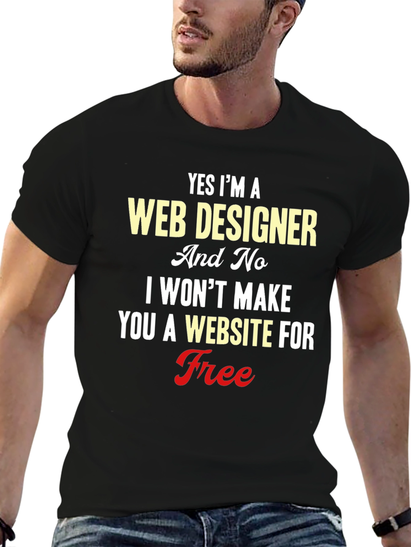 Web Designer T-Shirt: Funny Programmer Gift