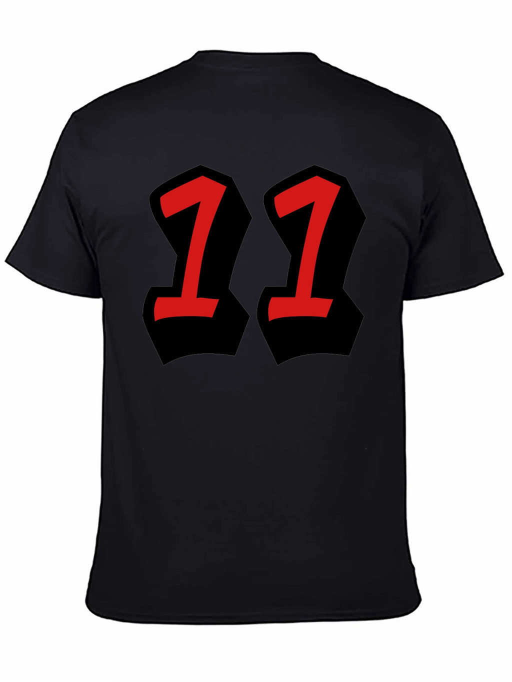 Bold 11 Graphic Tee - Black T-Shirt