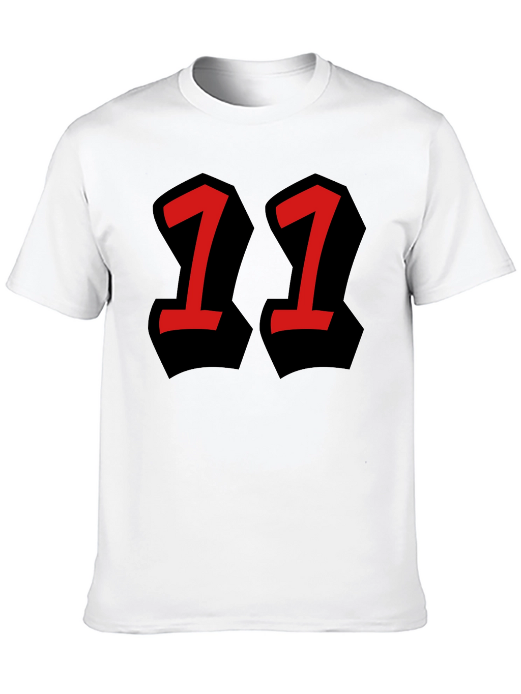 Bold 11 Graphic Tee - Black T-Shirt