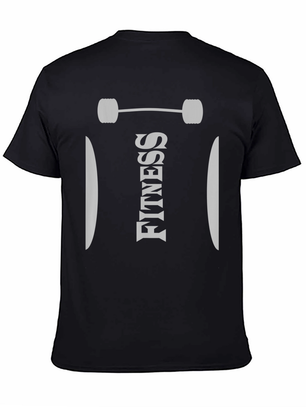 Fitness Graphic Tee - Black