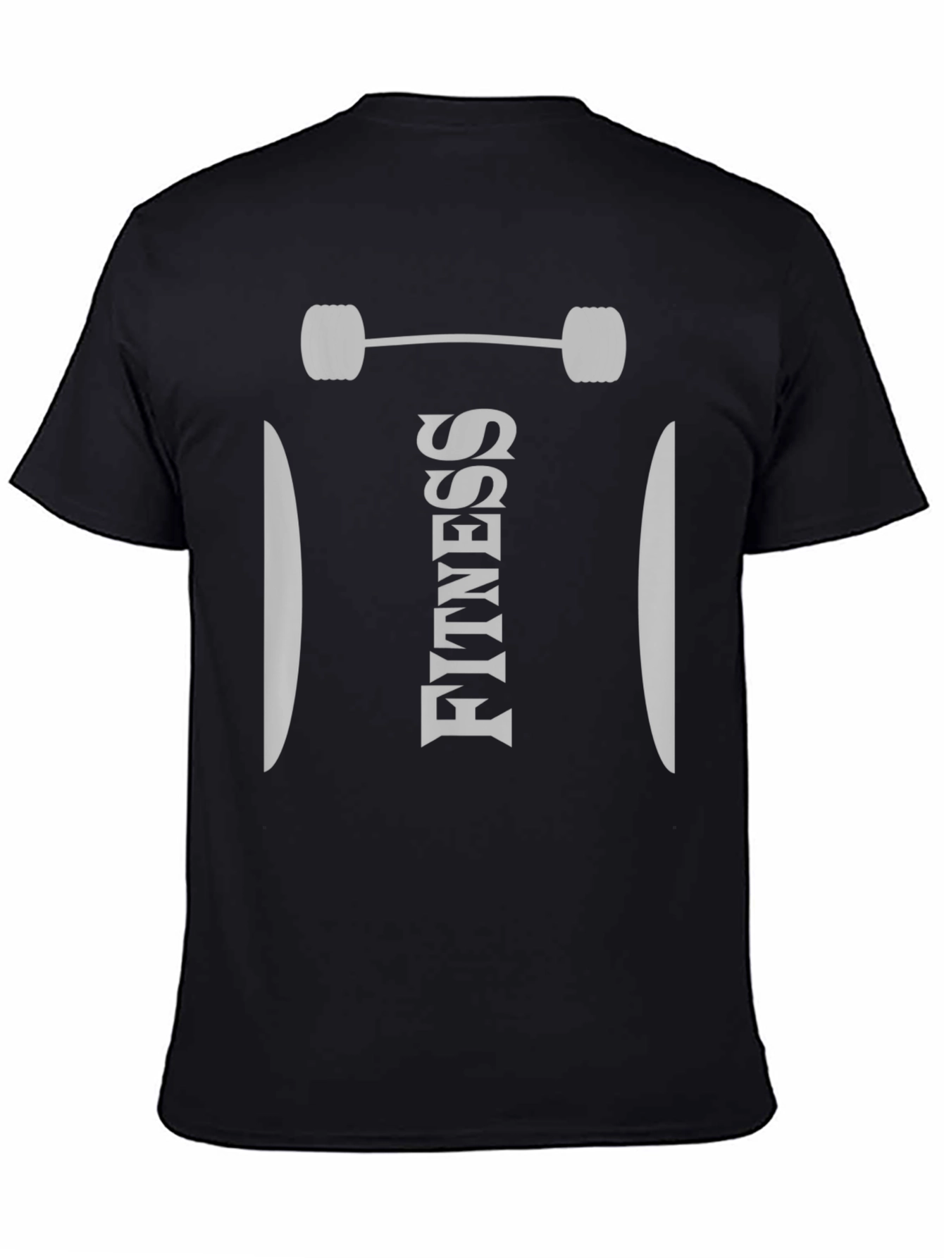 Fitness Graphic Tee - Black