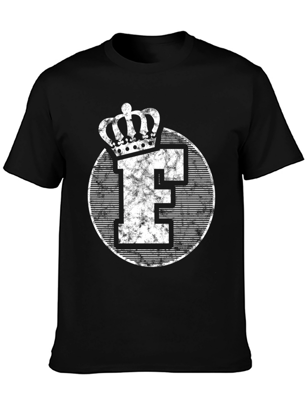 King Letter F Crown Graphic Tee