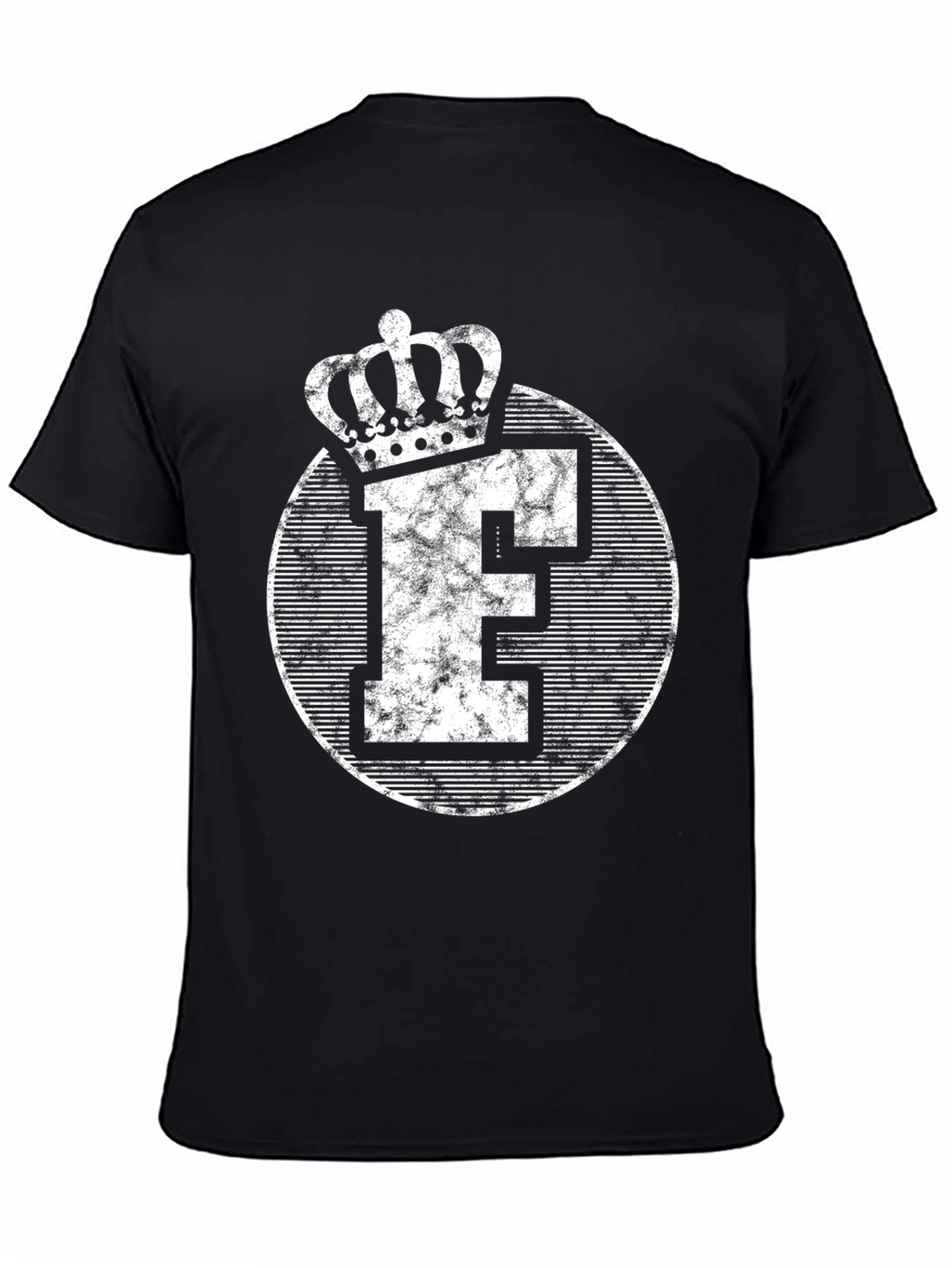 King Letter F Crown Graphic Tee