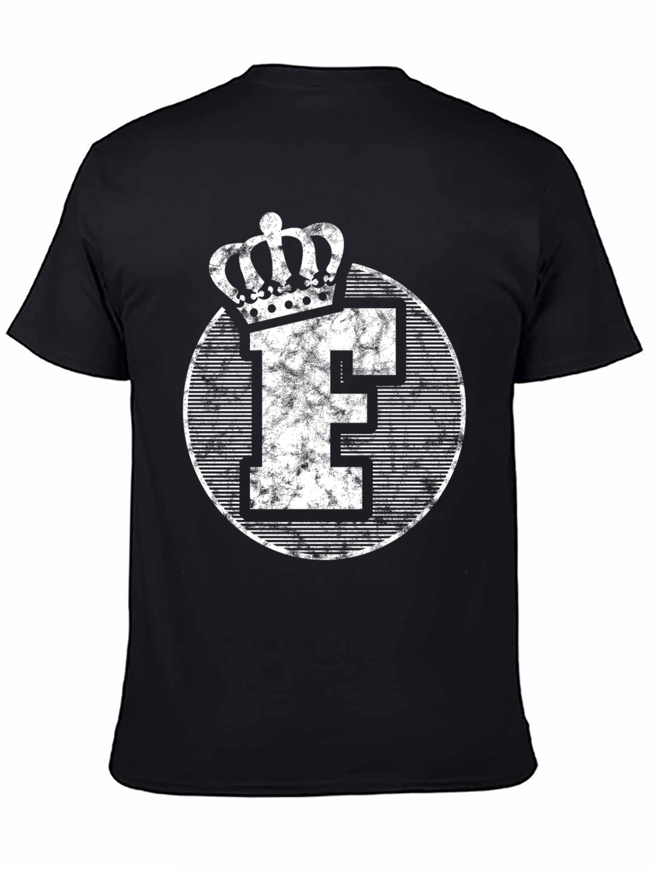 King Letter F Crown Graphic Tee