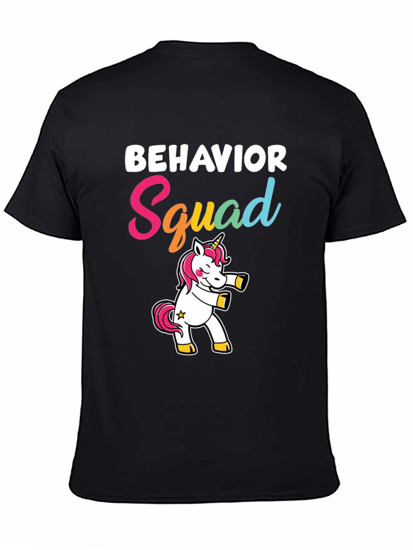 Behavior Squad Unicorn Graphic T-Shirt