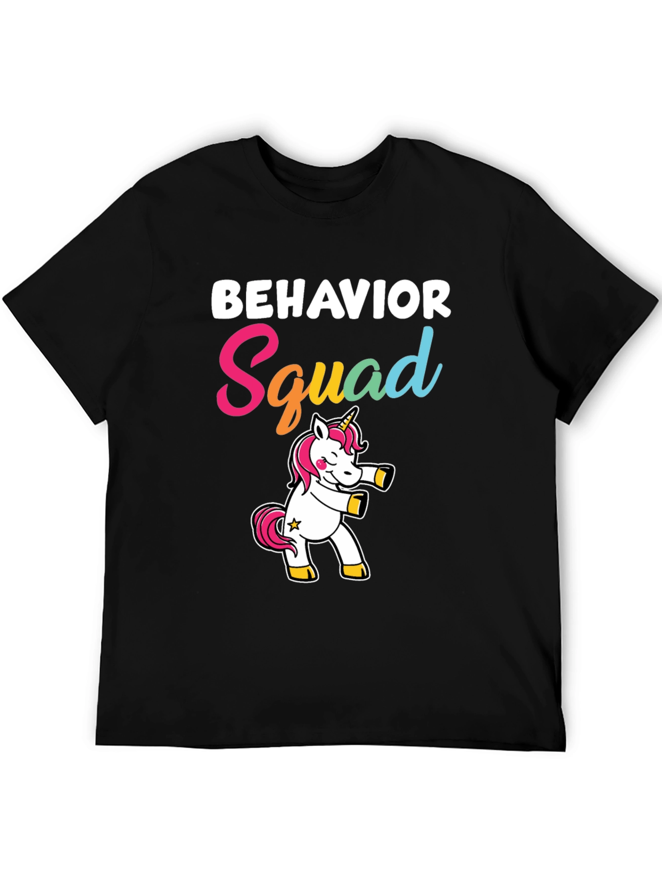 Behavior Squad Unicorn Graphic T-Shirt