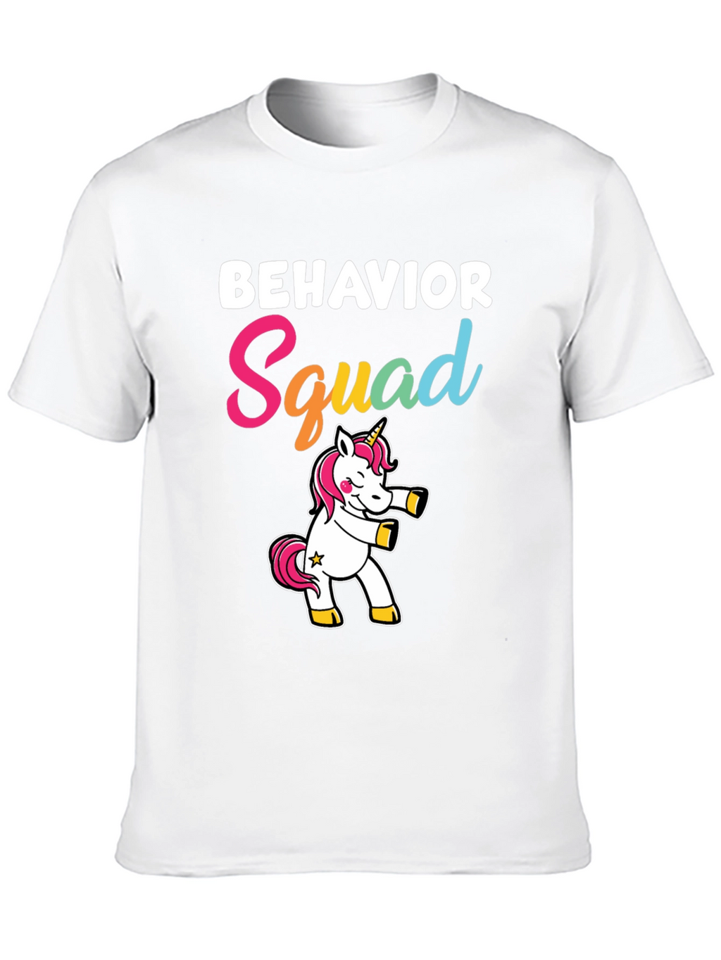 Behavior Squad Unicorn Graphic T-Shirt