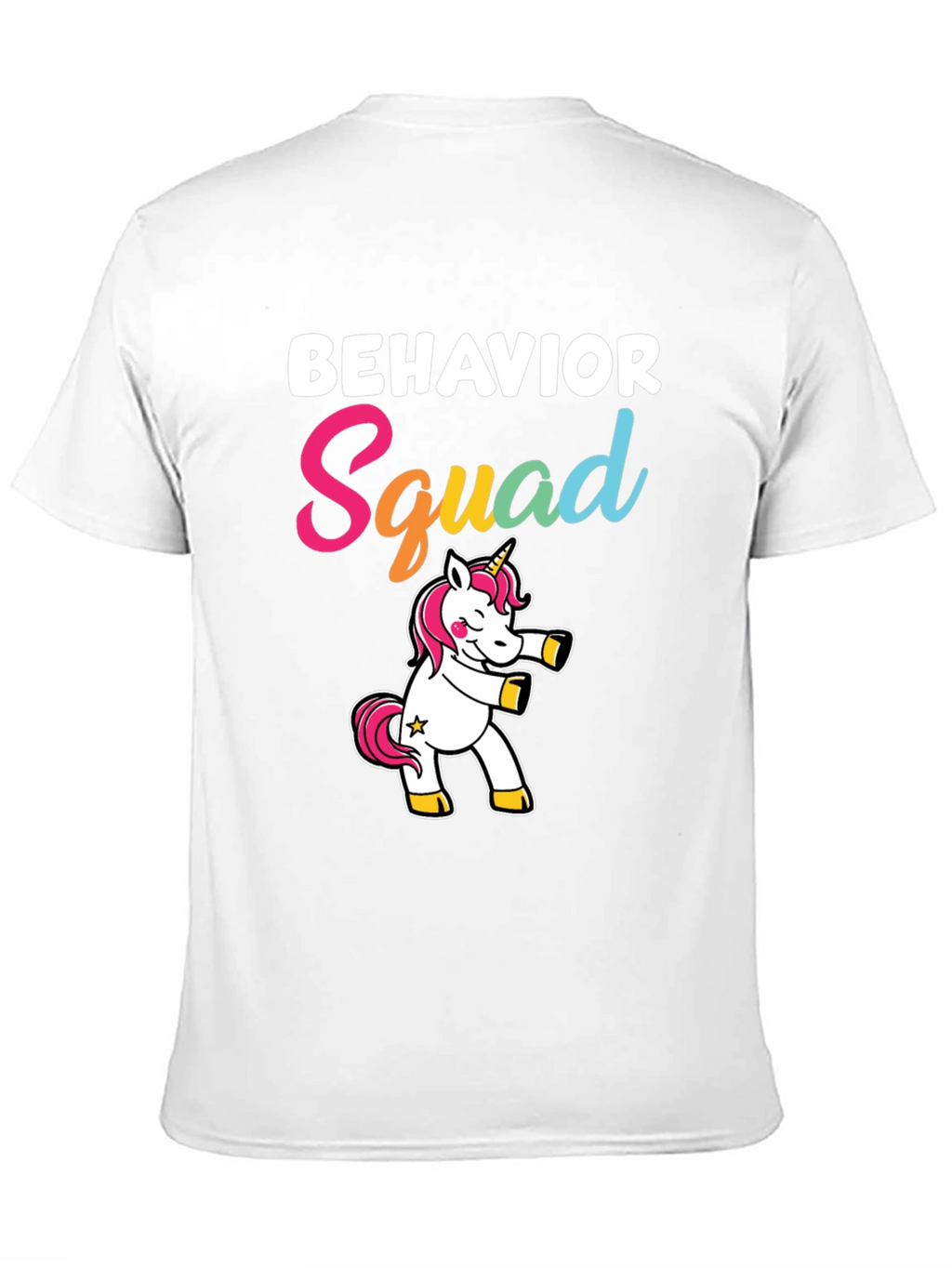 Behavior Squad Unicorn Graphic T-Shirt