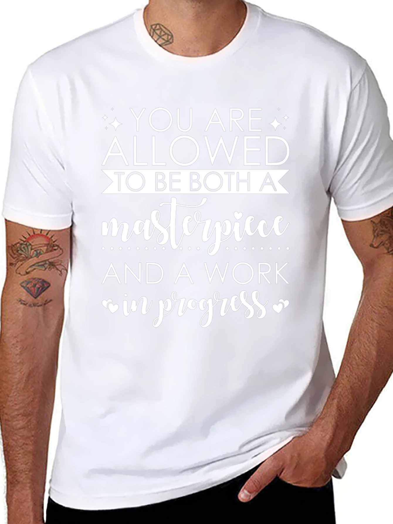 Motivational T-Shirt: Masterpiece in Progress