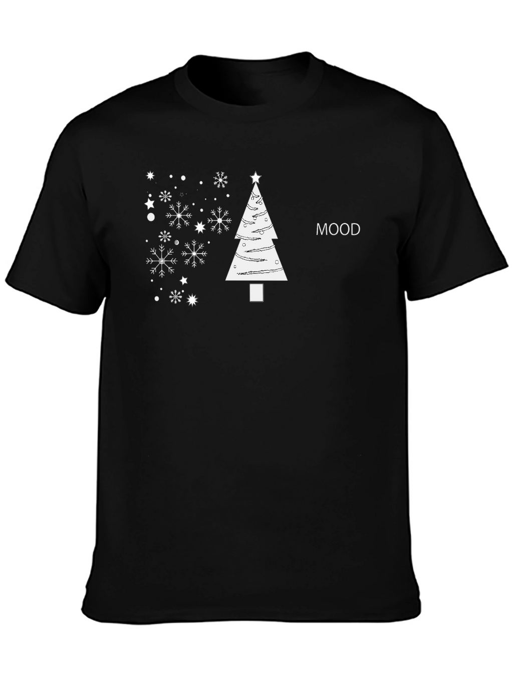 Christmas Mood Tee - Holiday Graphic T-Shirt