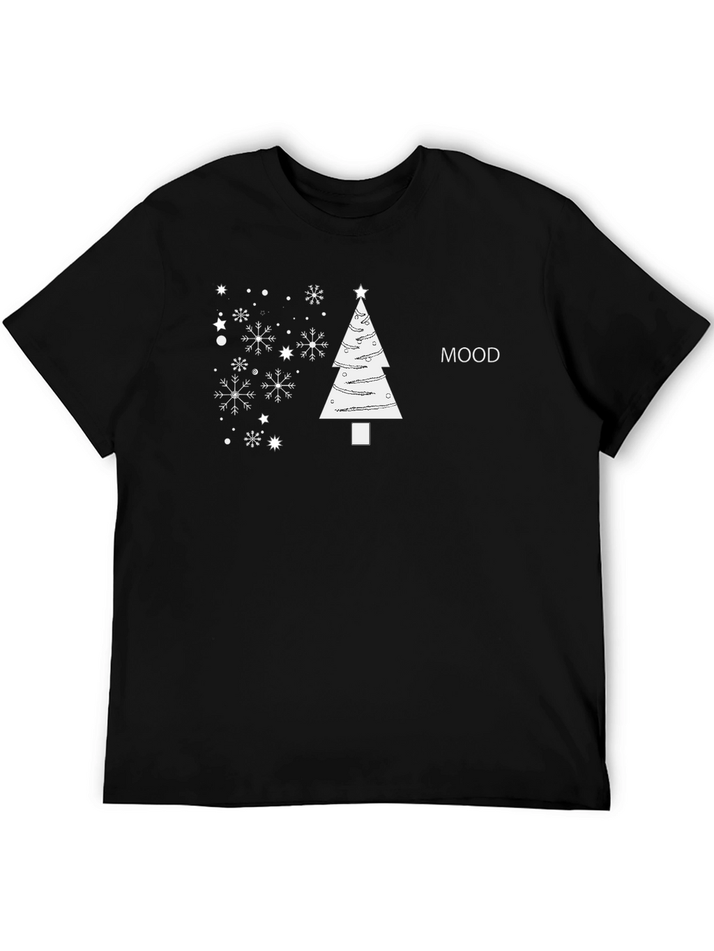 Christmas Mood Tee - Holiday Graphic T-Shirt