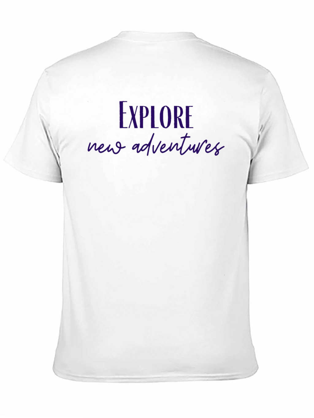 Explore New Adventures Graphic Tee - Black