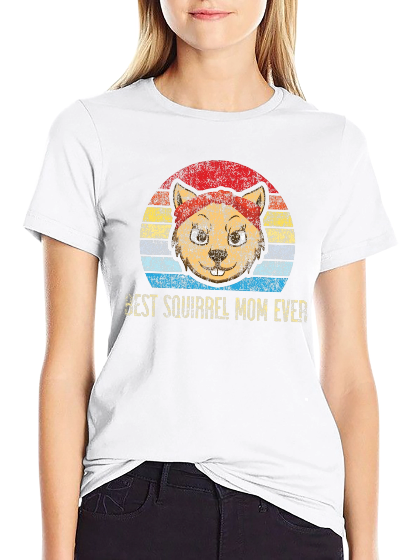 Best Squirrel Mom Ever T-Shirt Vintage Style
