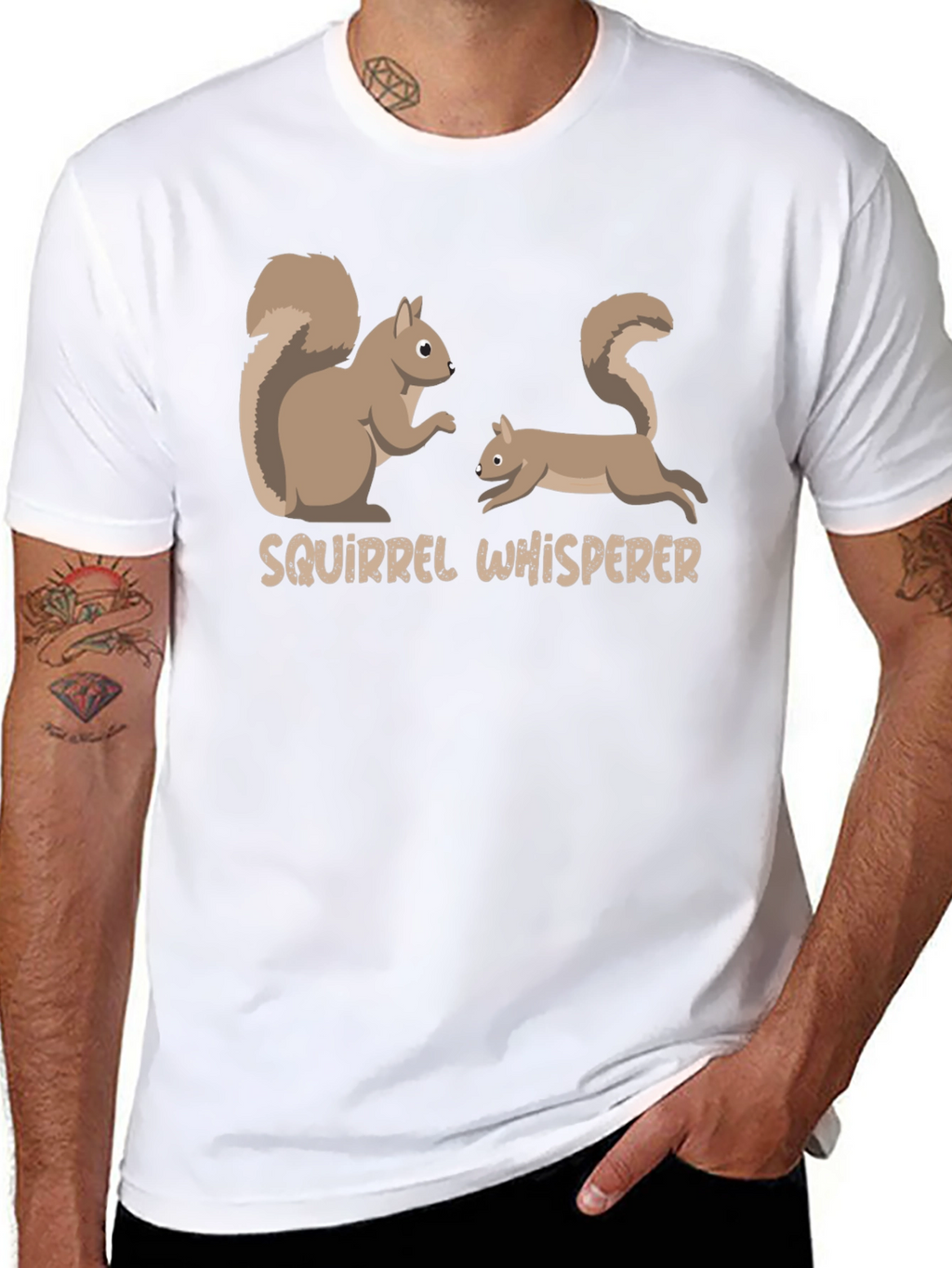 Squirrel Whisperer Graphic T-Shirt