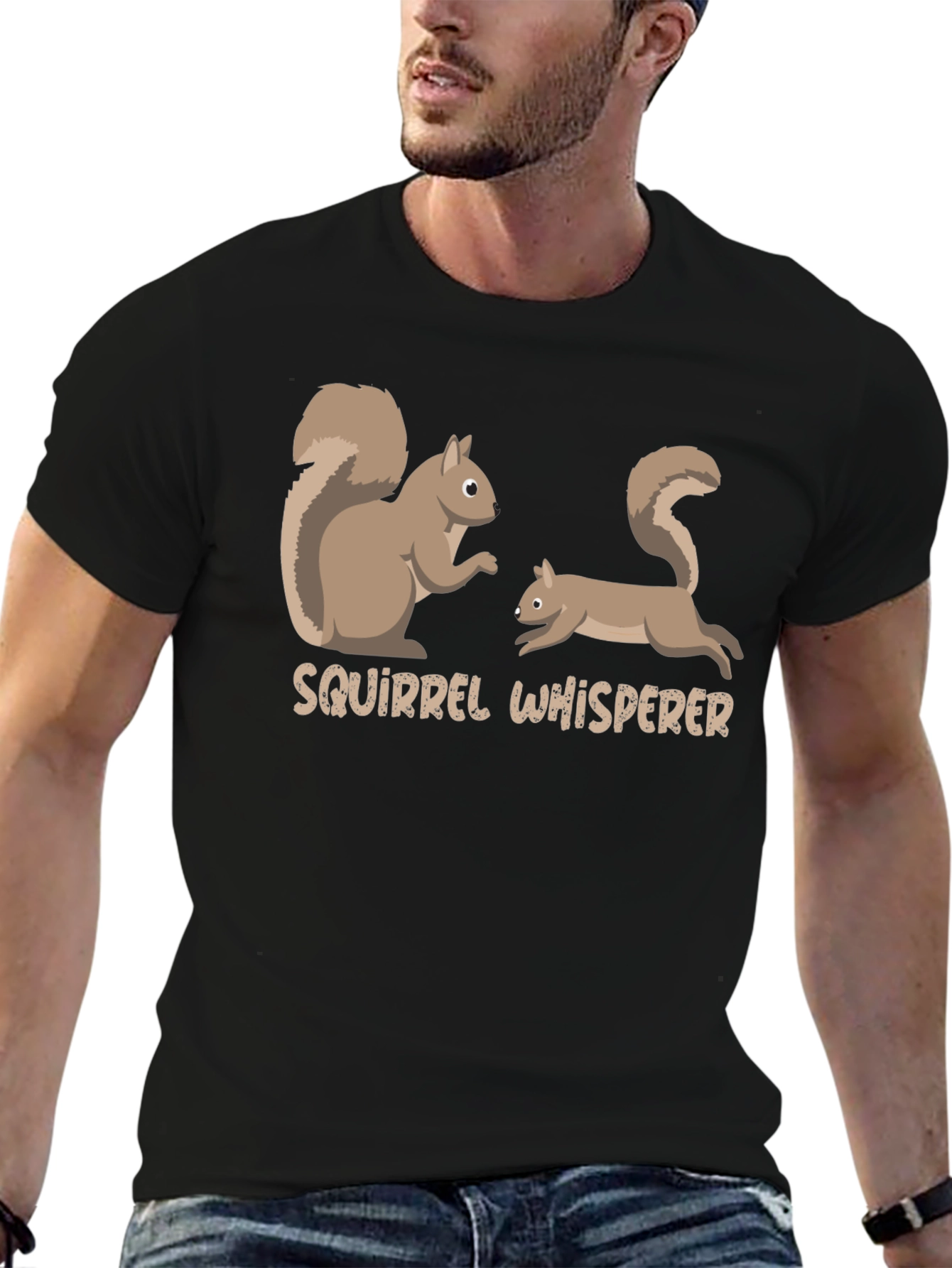 Squirrel Whisperer Graphic T-Shirt