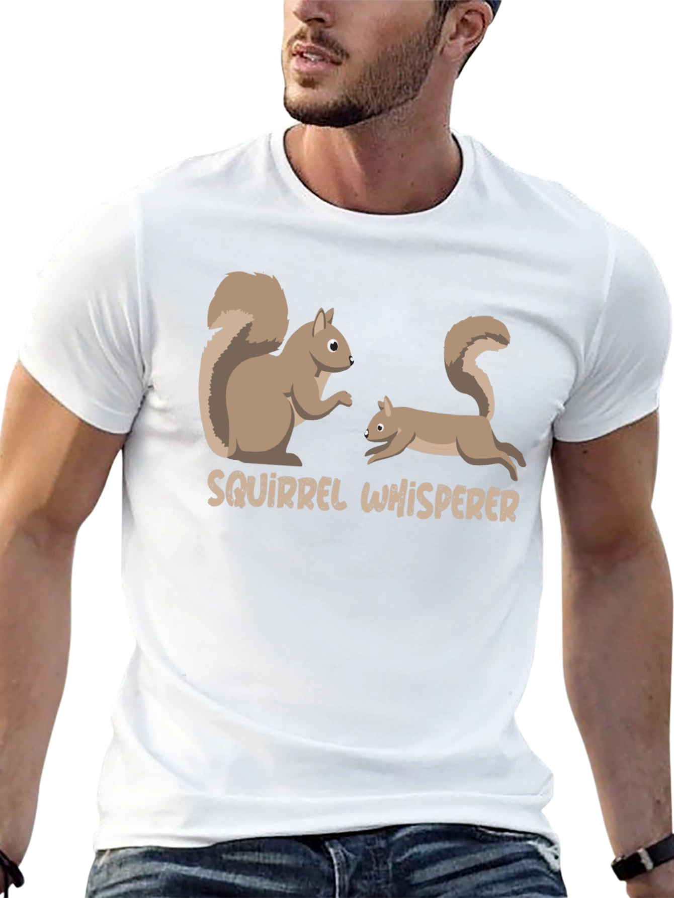Squirrel Whisperer Graphic T-Shirt