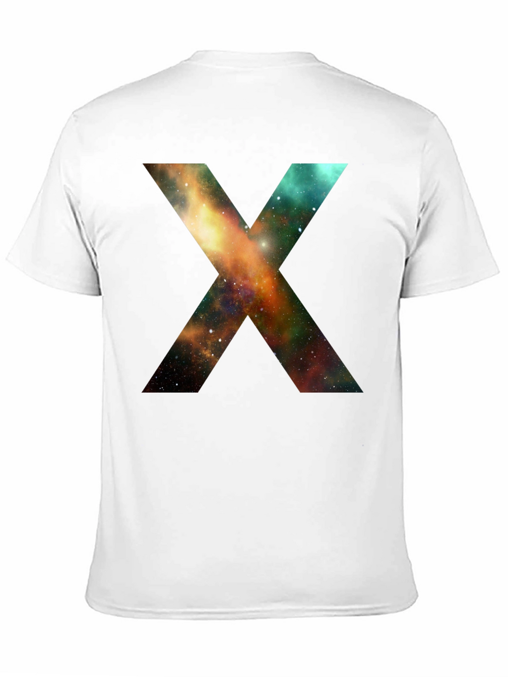Galaxy X T-Shirt - Black Cotton Blend Tee