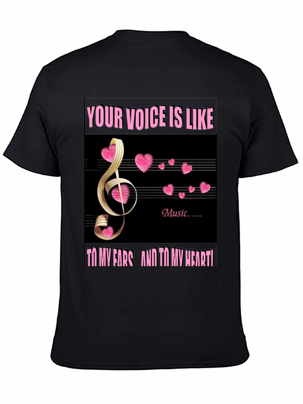 Voice is Like Music Graphic Tee