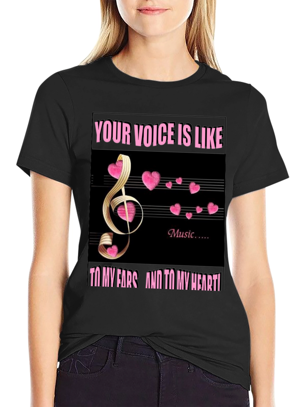 Voice is Like Music Graphic Tee