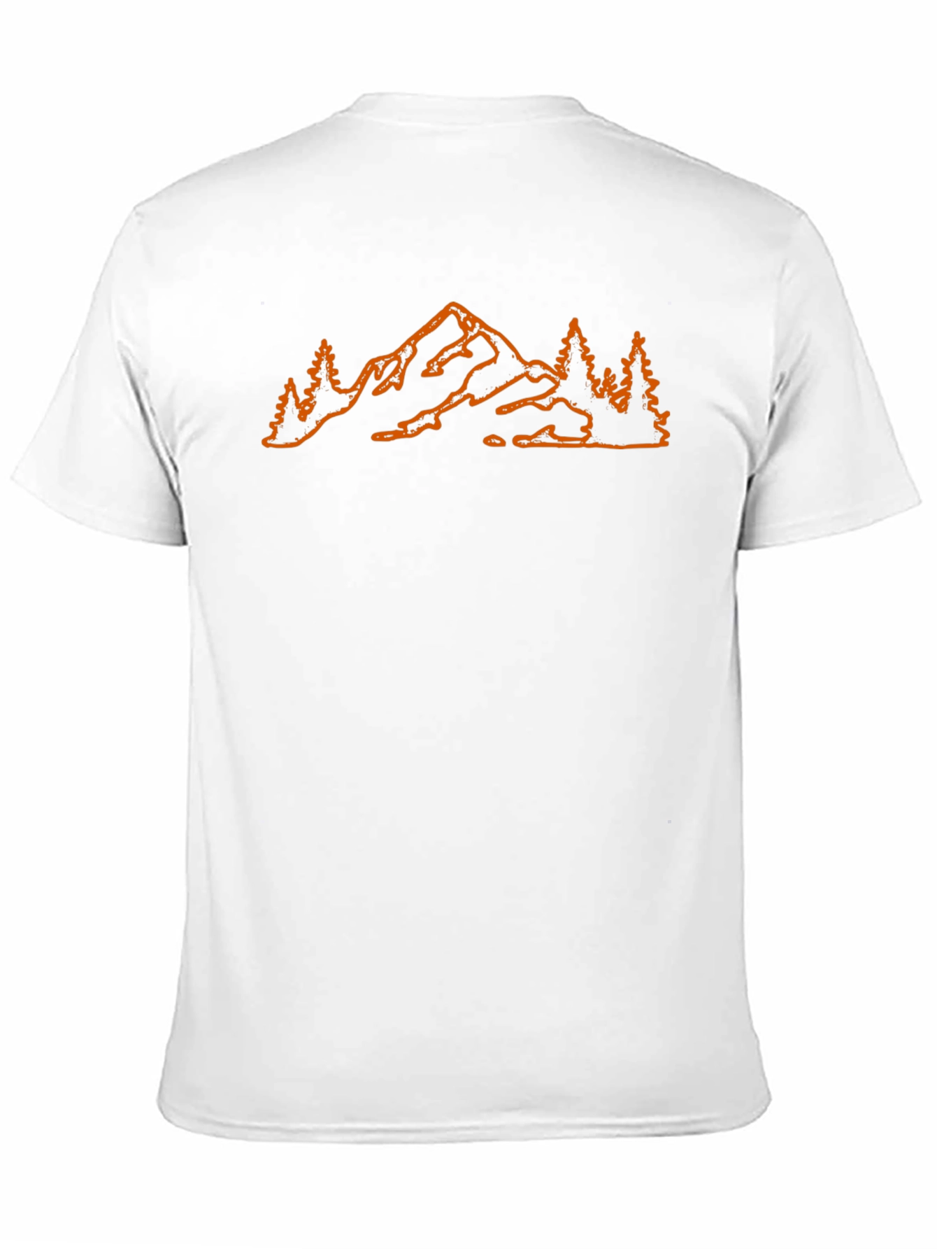 Mountain Outline T-Shirt - Nature Adventure Tee