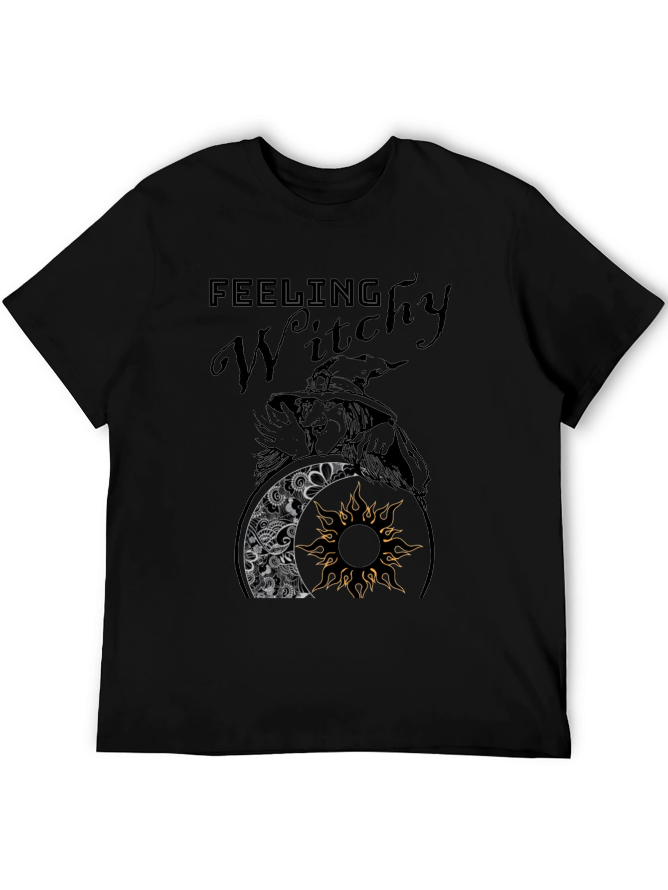 Feeling Witchy Black T-Shirt