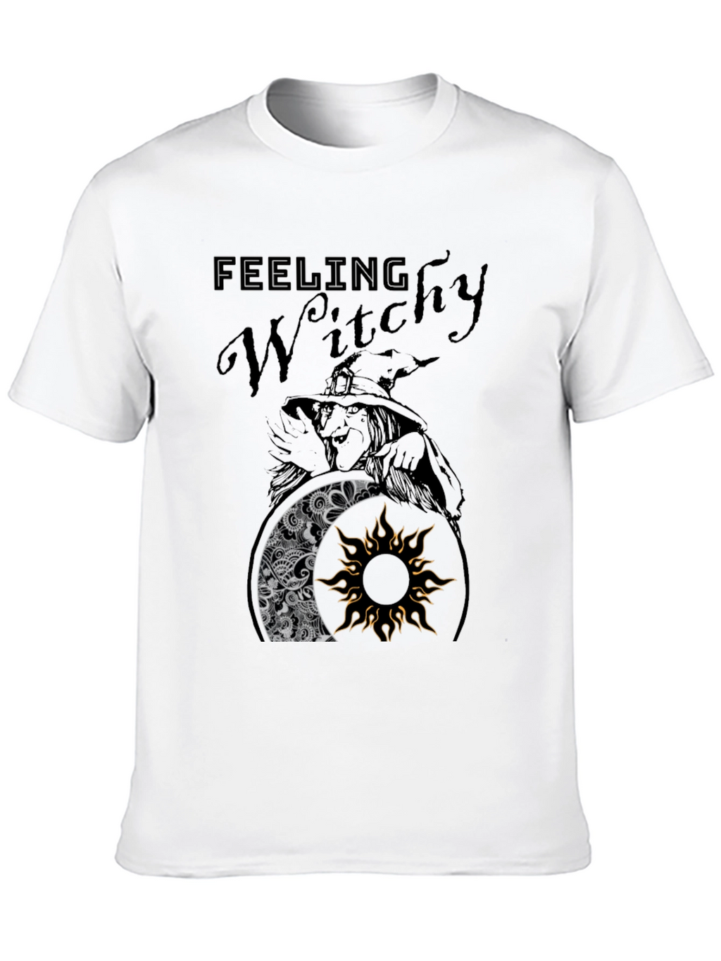 Feeling Witchy Black T-Shirt