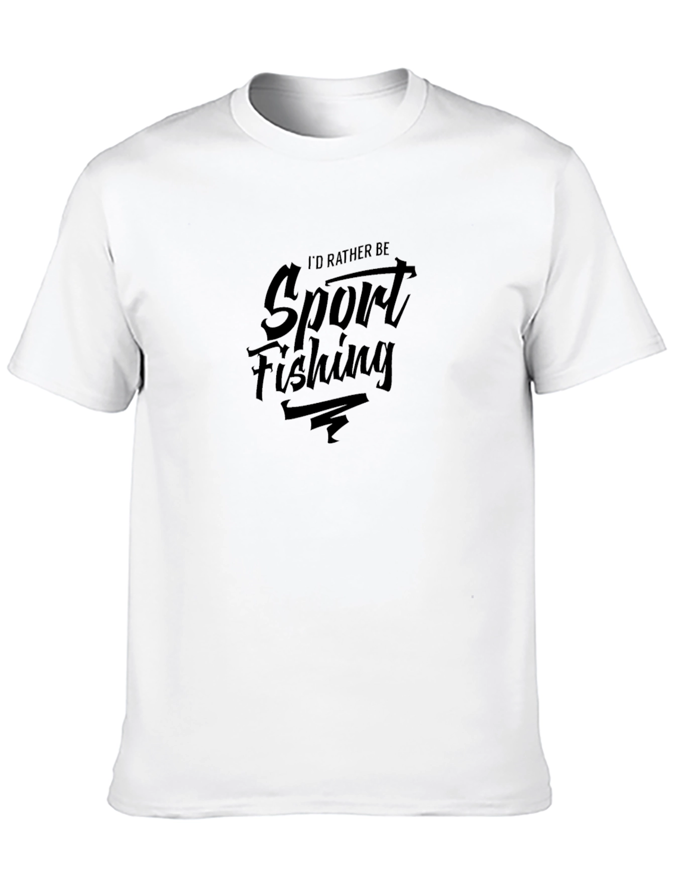 Sport Fishing T-Shirt - Soft Cotton Tee