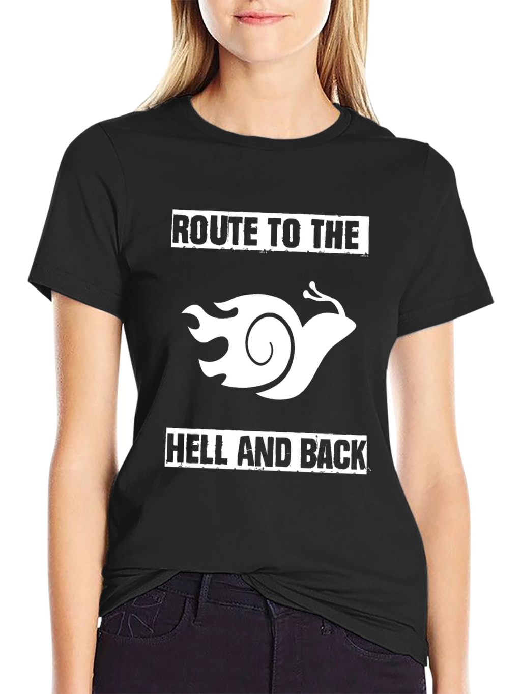Route to Hell and Back Graphic Tee