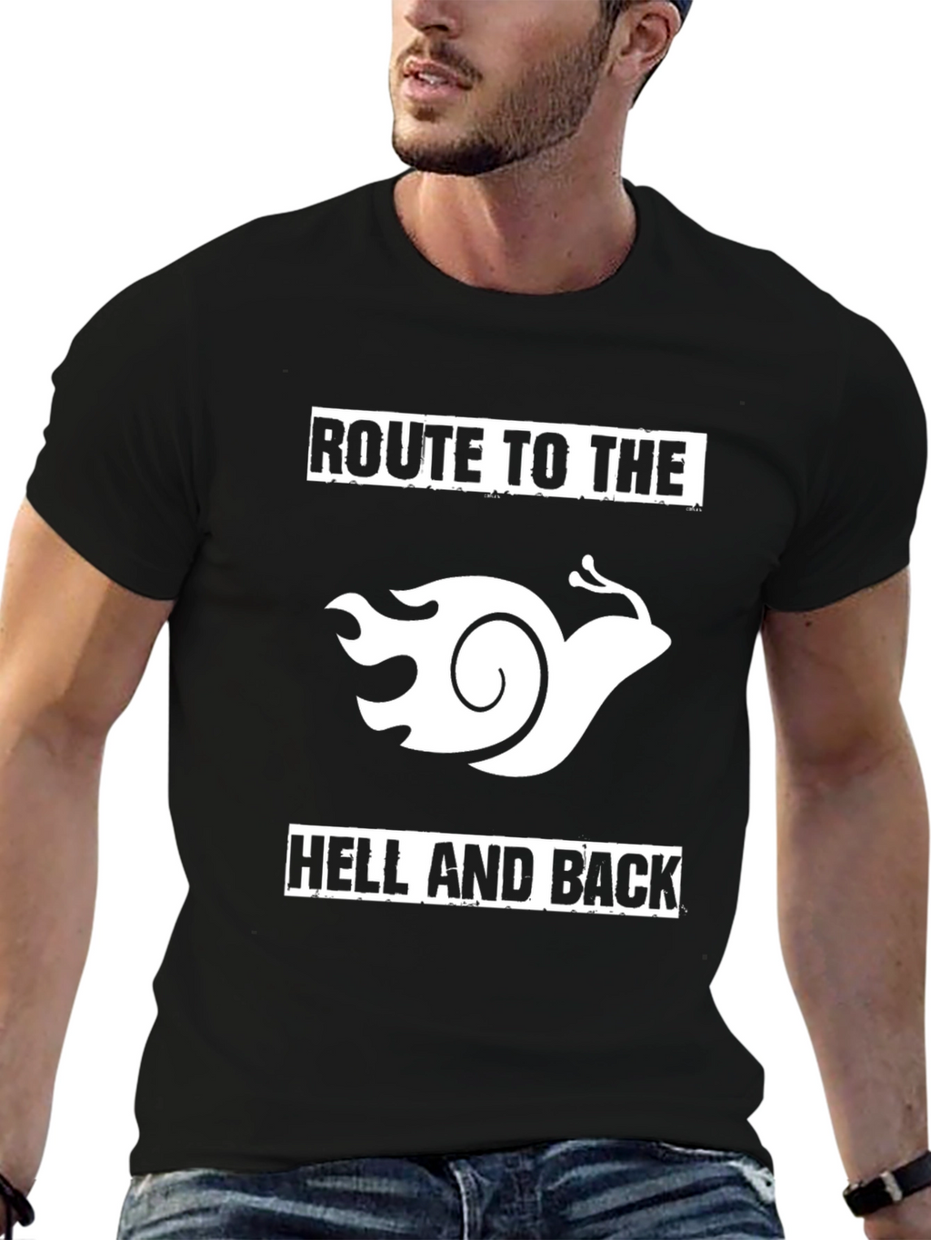 Route to Hell and Back Graphic Tee