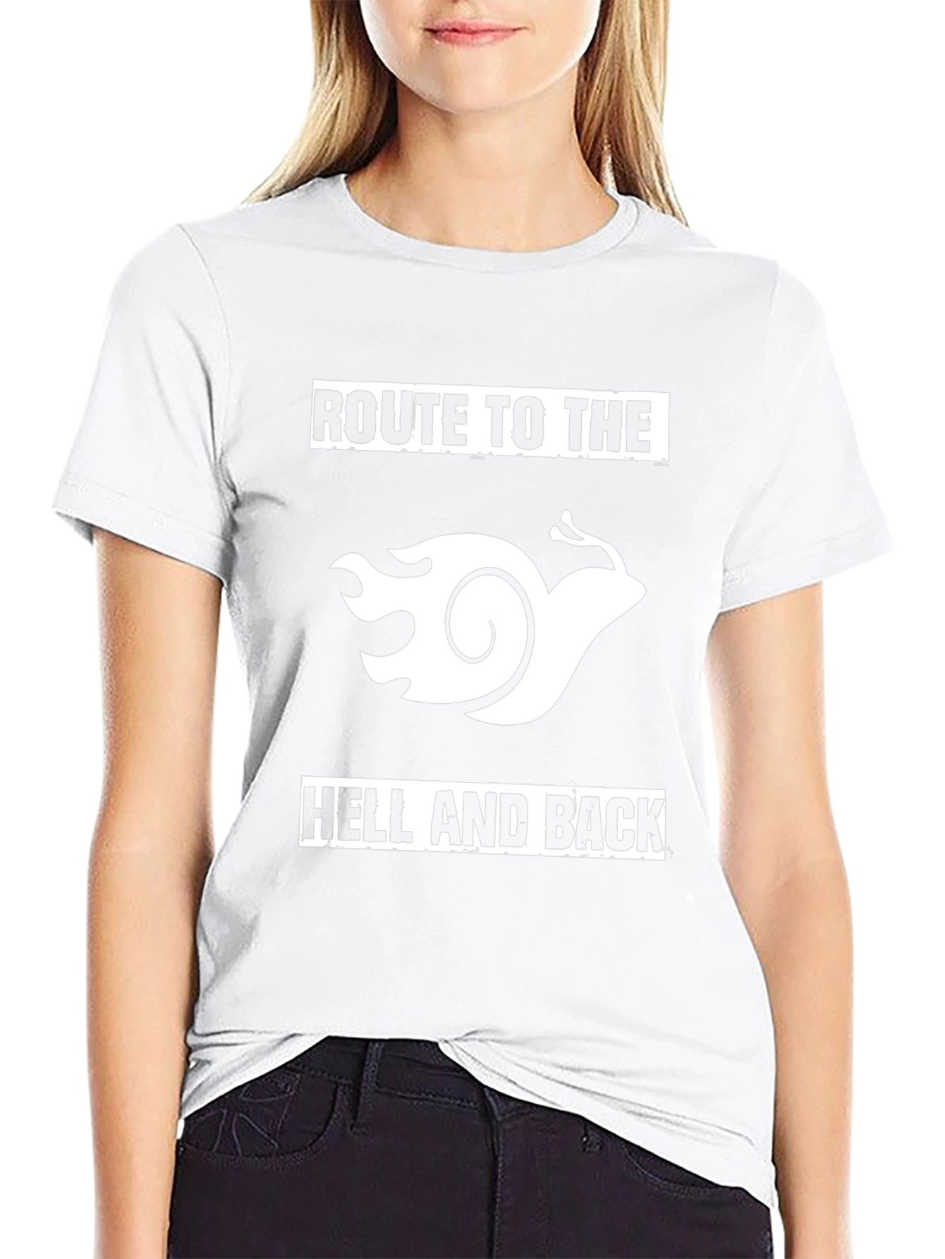 Route to Hell and Back Graphic Tee