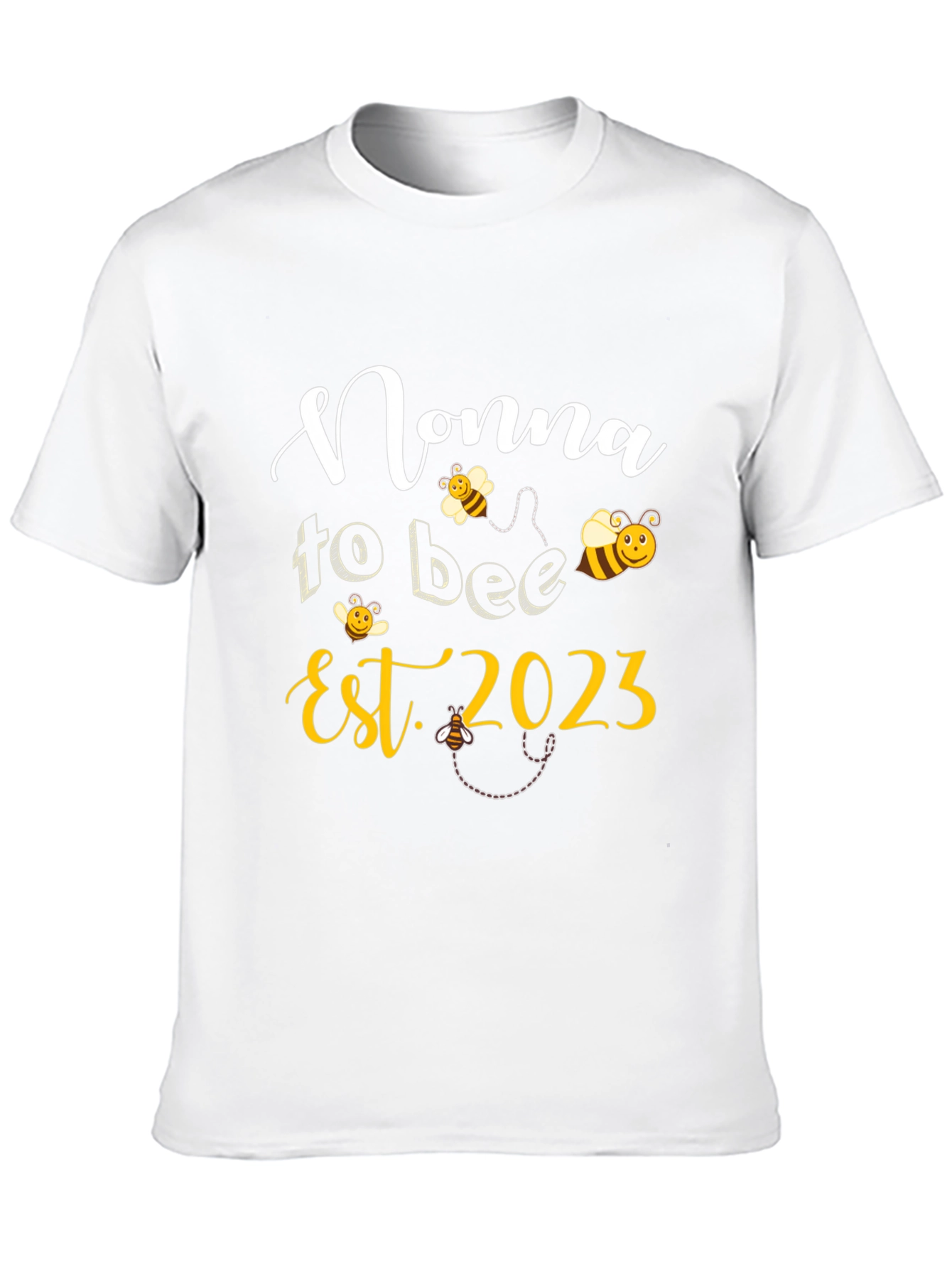 Nonna To Bee Est. 2023 Cute Graphic T-Shirt