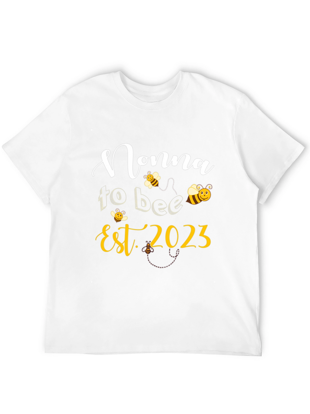 Nonna To Bee Est. 2023 Cute Graphic T-Shirt