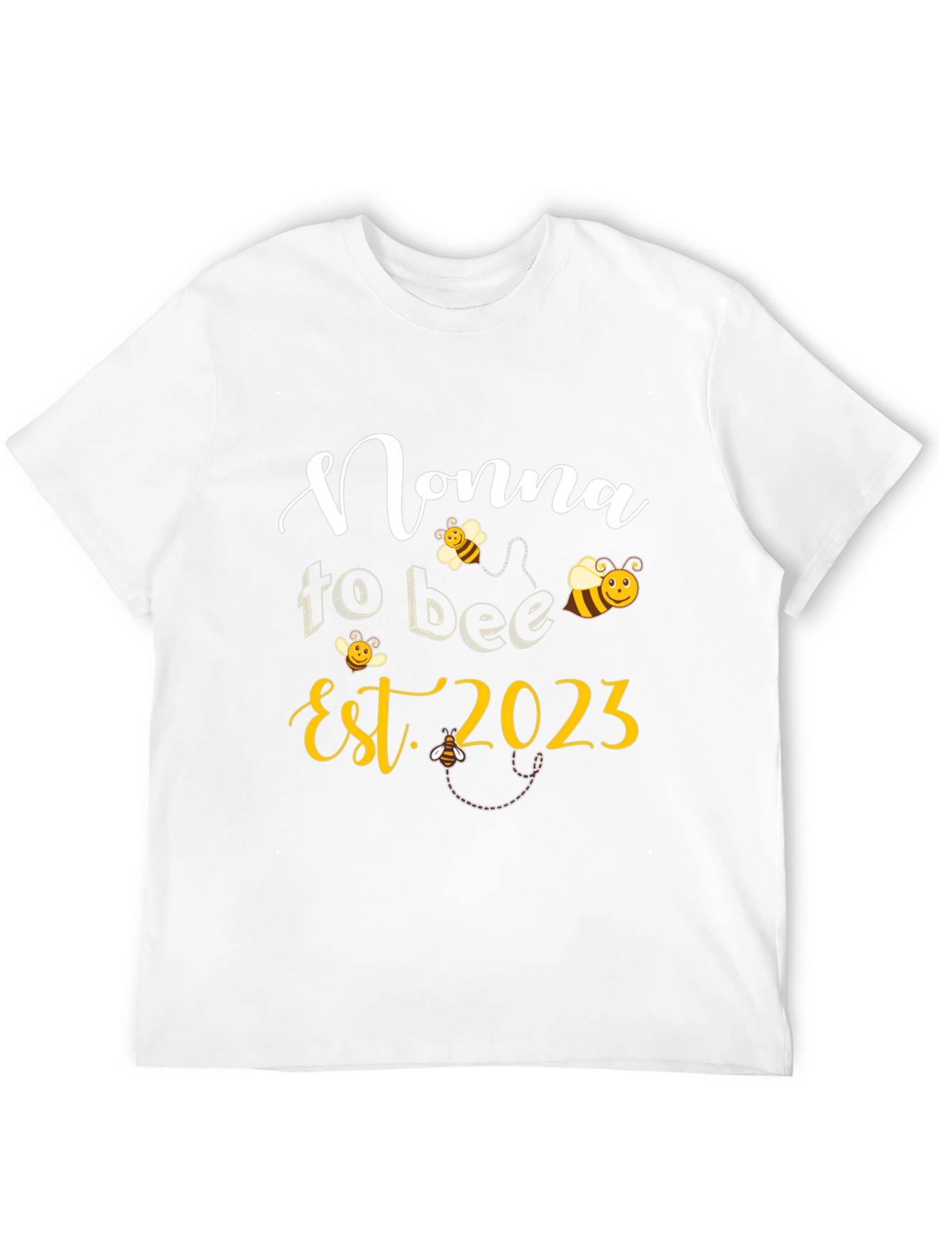 Nonna To Bee Est. 2023 Cute Graphic T-Shirt