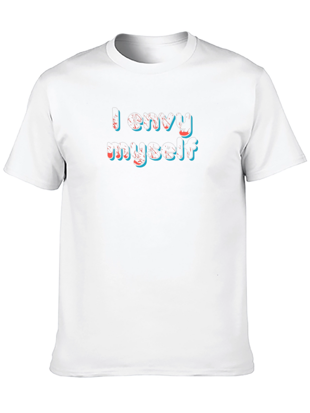 I Envy Myself Graphic T-Shirt - Black