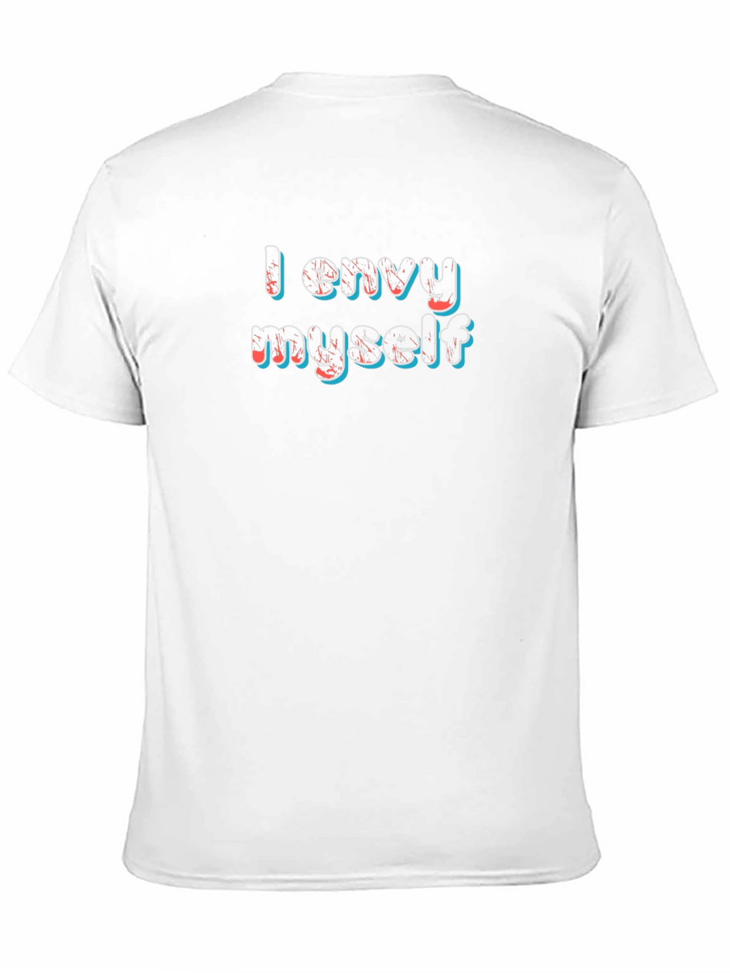 I Envy Myself Graphic T-Shirt - Black