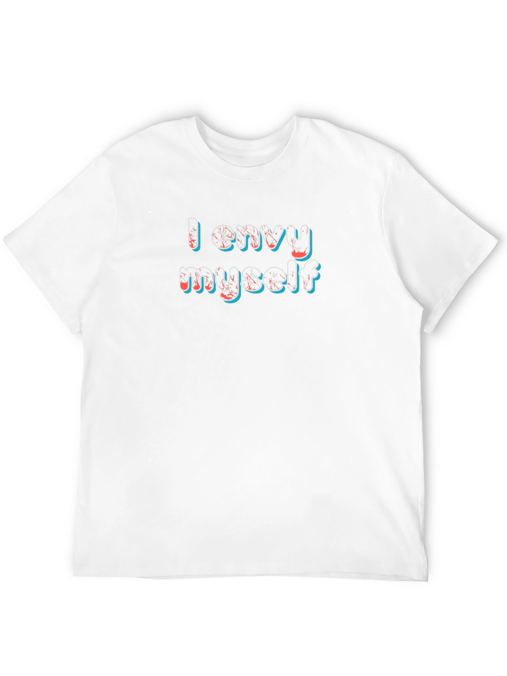 I Envy Myself Graphic T-Shirt - Black