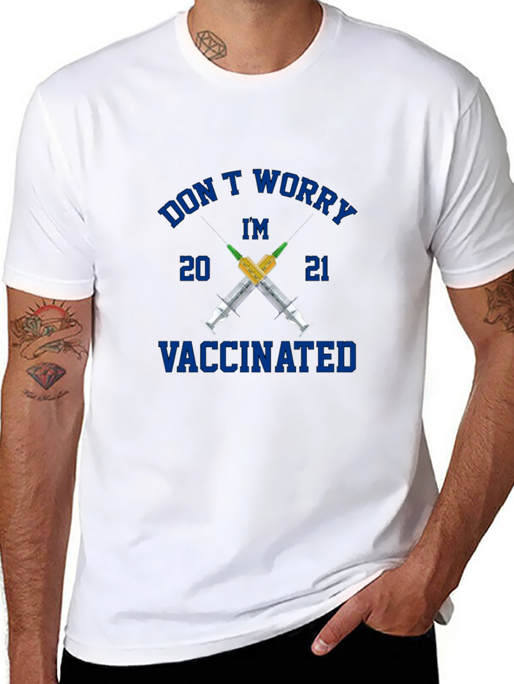 Dont Worry Im Vaccinated T-Shirt