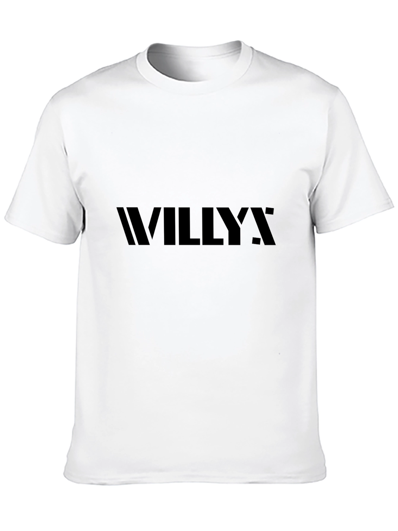 Willyx Black Graphic Tee - Cool & Casual Style