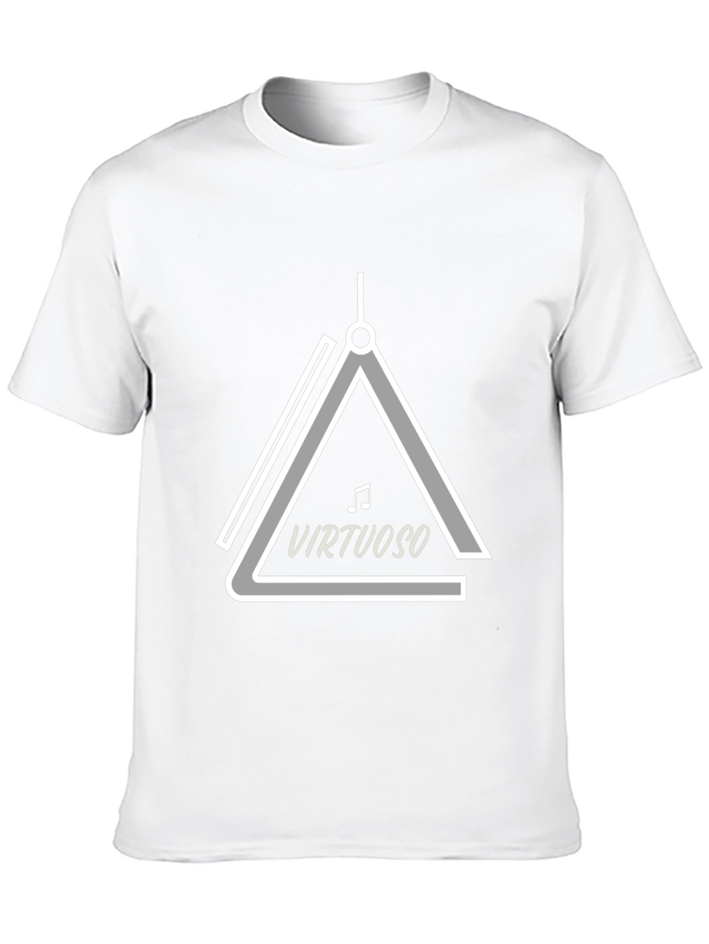 Virtuoso Music Lover T-Shirt - Triangle Musical Instrument Design