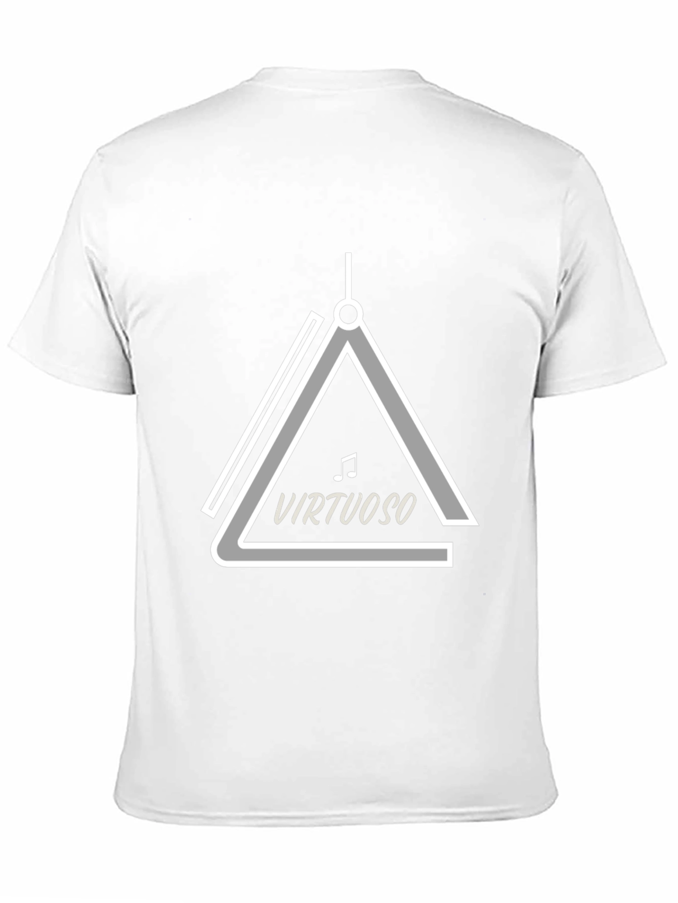 Virtuoso Music Lover T-Shirt - Triangle Musical Instrument Design