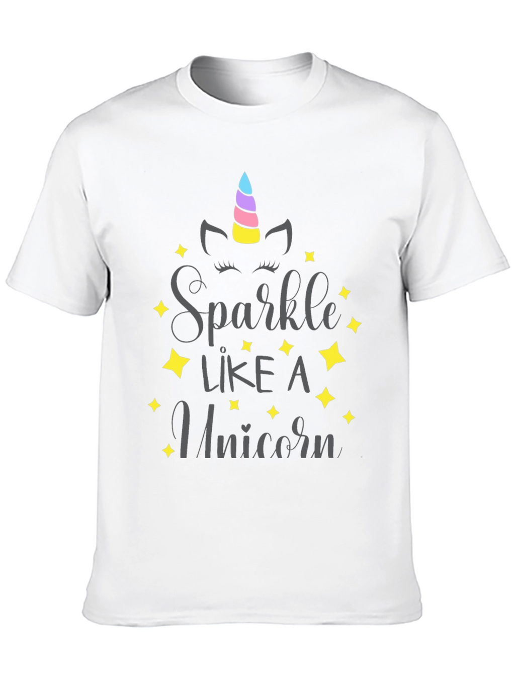 Sparkle Like a Unicorn Graphic T-Shirt