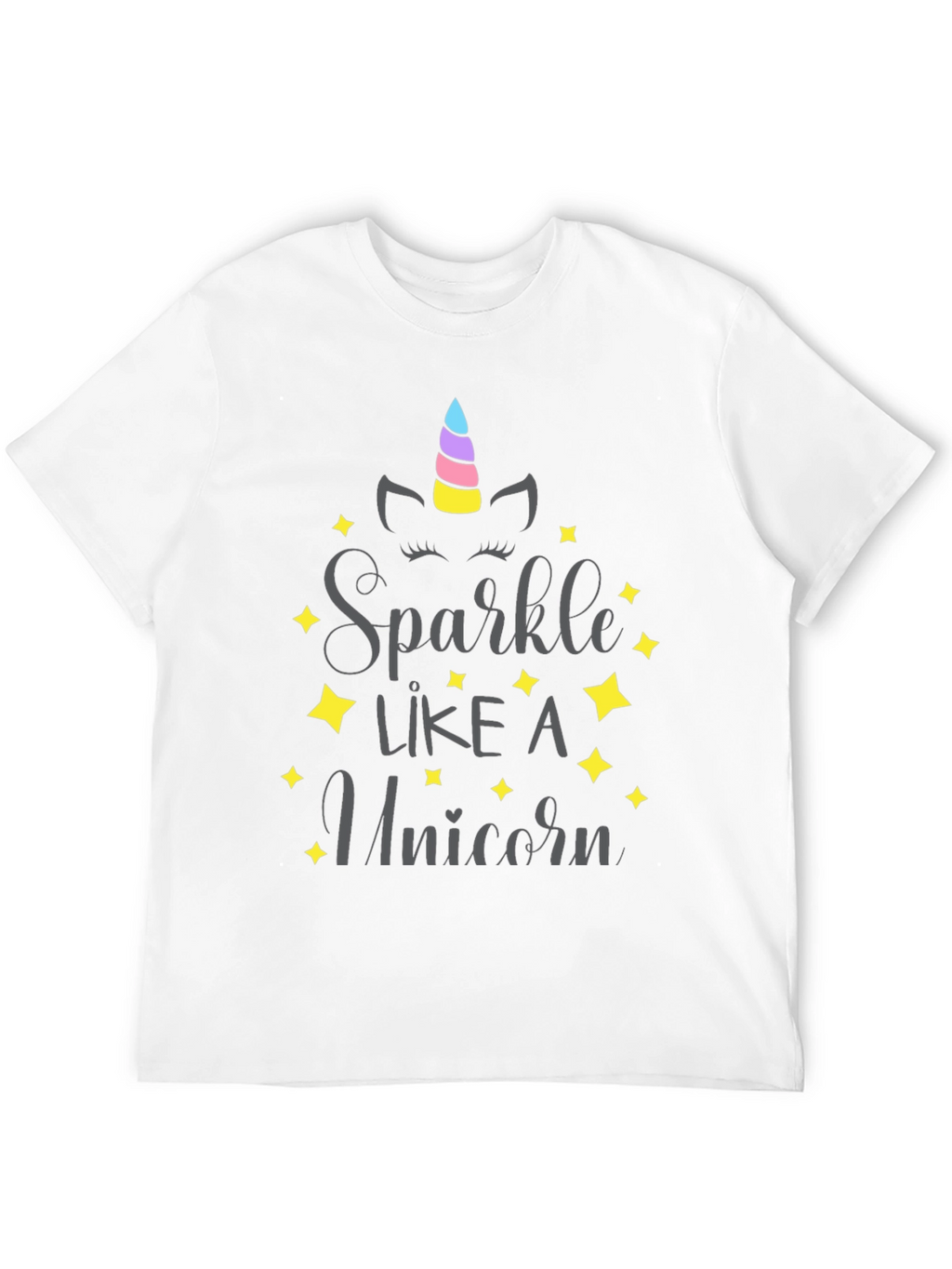 Sparkle Like a Unicorn Graphic T-Shirt