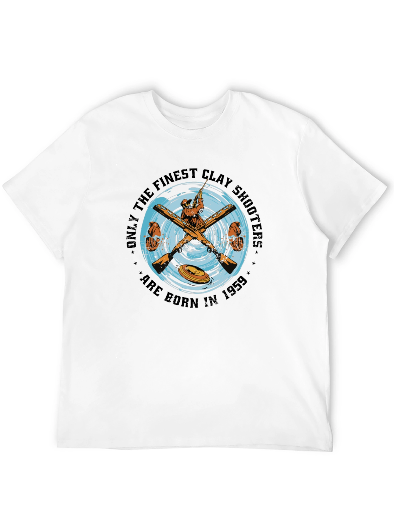 Finest Clay Shooters T-Shirt - Born in 1959