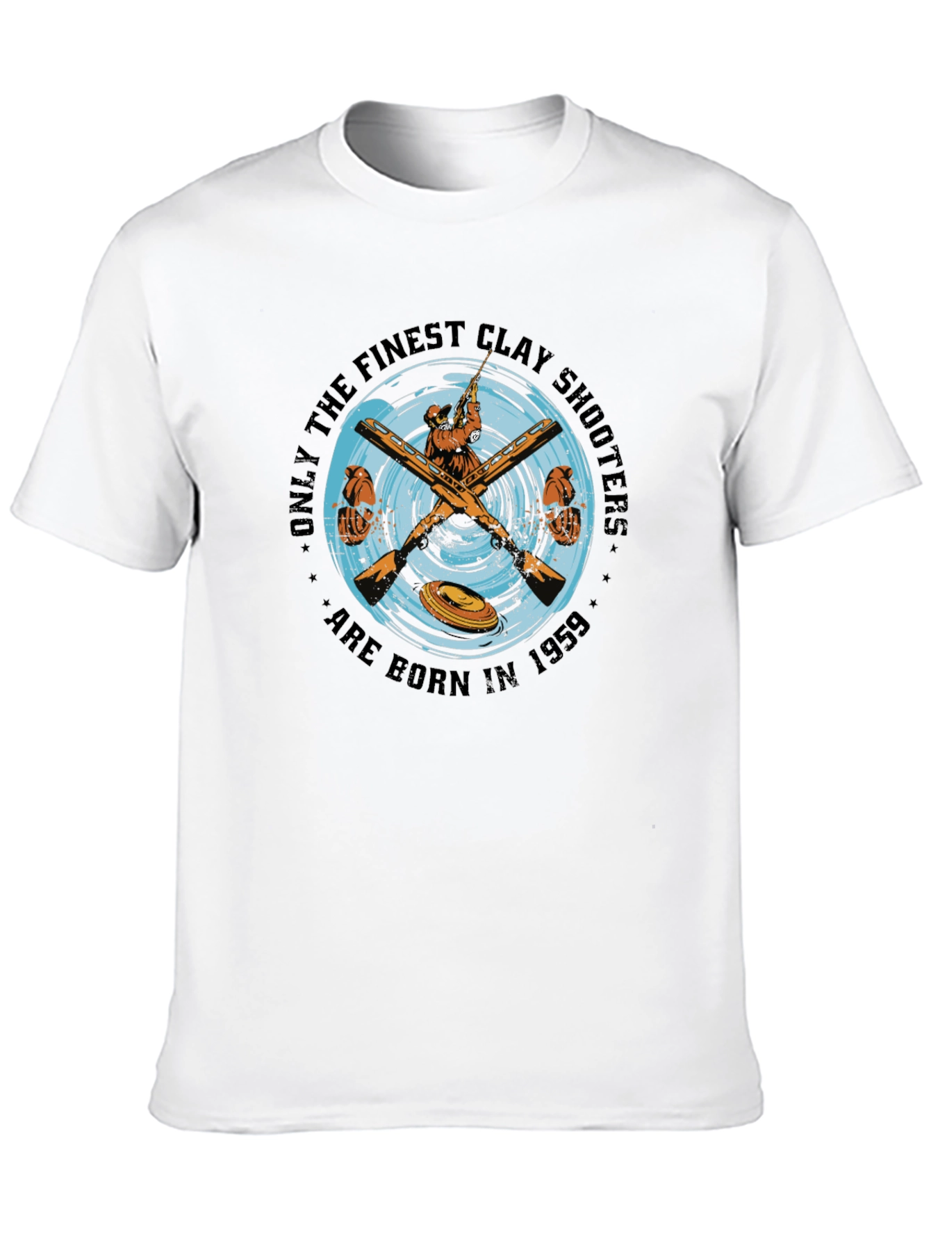 Finest Clay Shooters T-Shirt - Born in 1959