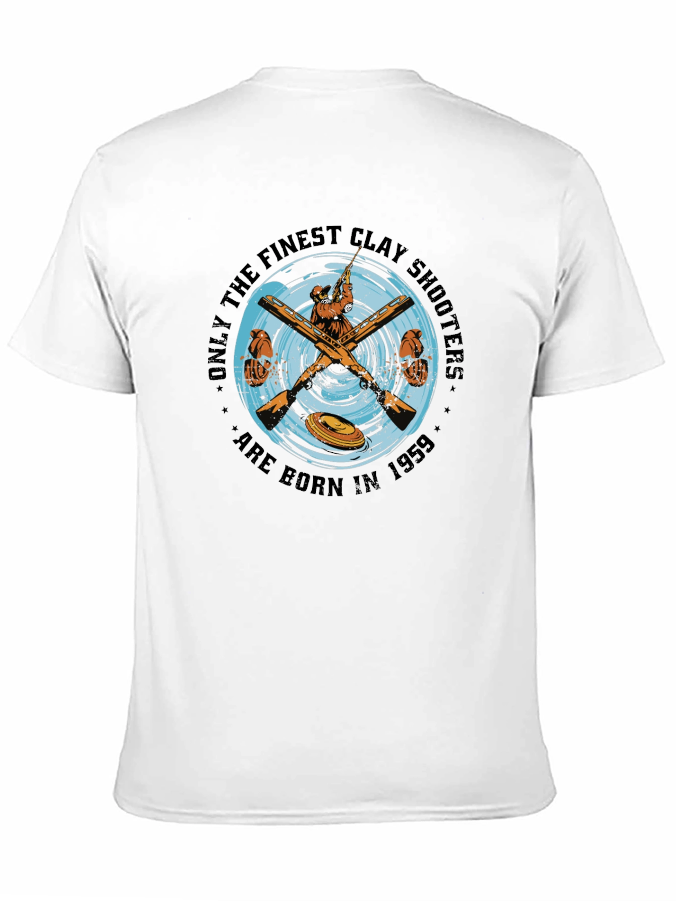 Finest Clay Shooters T-Shirt - Born in 1959