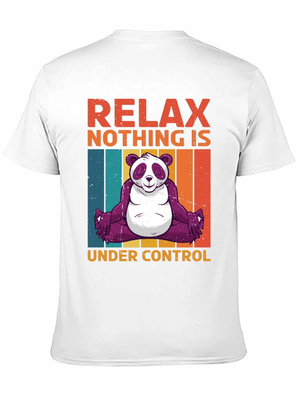 Relax Panda Graphic T-Shirt