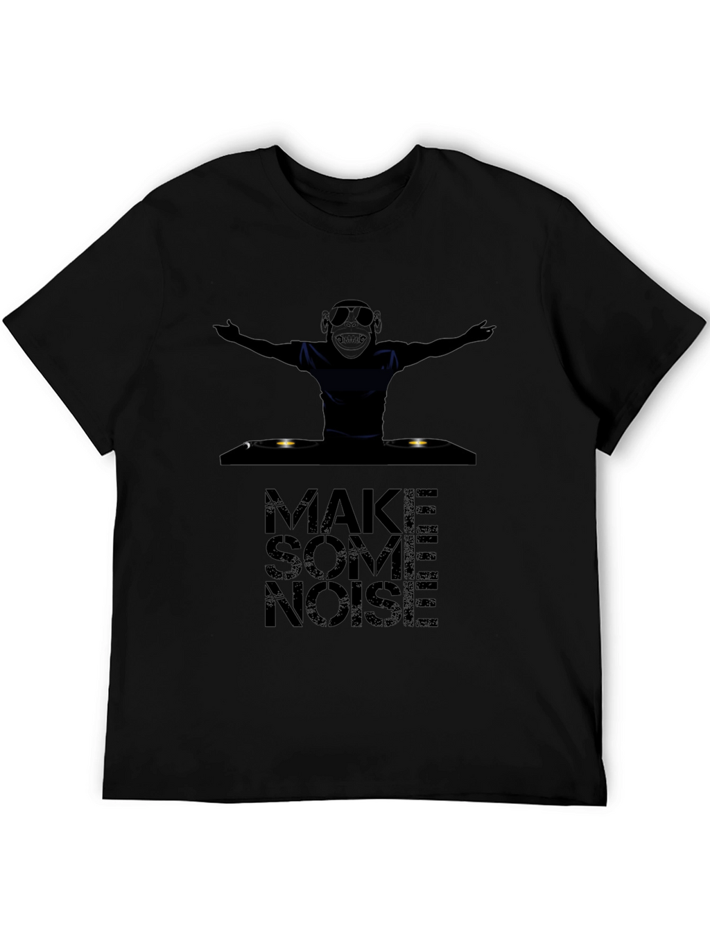 DJ Monkey Graphic T-Shirt - Make Some Noise